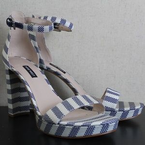 Beautiful Nine West Strappy Sandal Heels